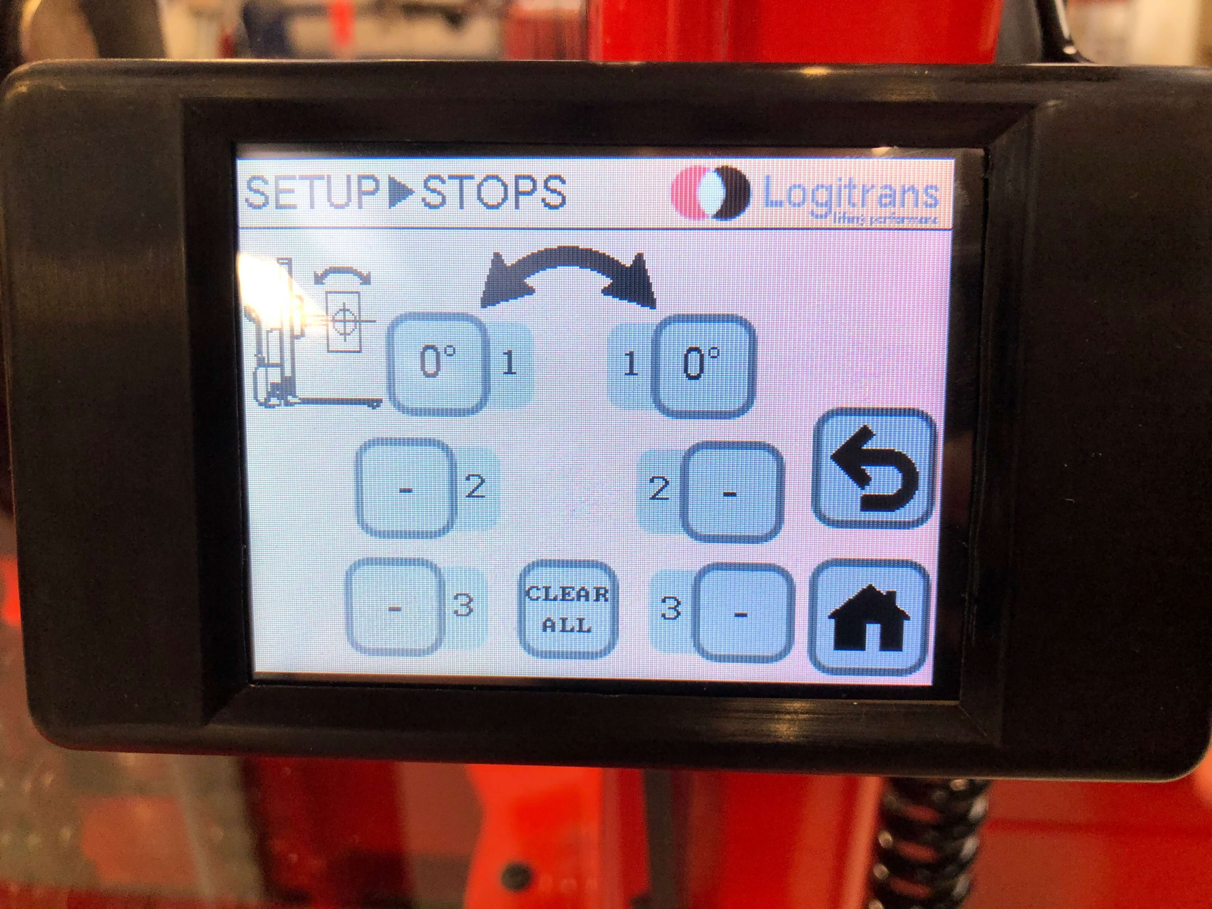 Digital controller, rotation angles